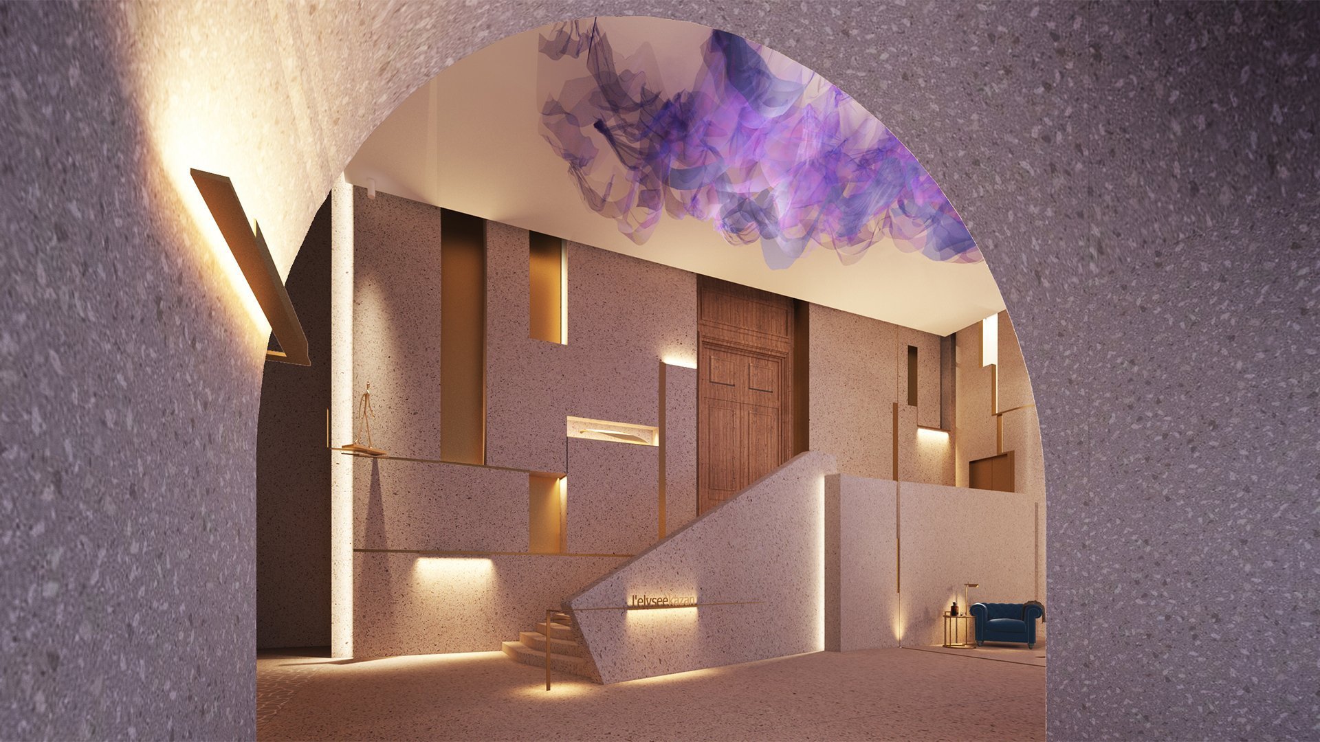 EAA – EMRE AROLAT ARCHITECTURE | L'ELYSEE KAZAN LOBBY