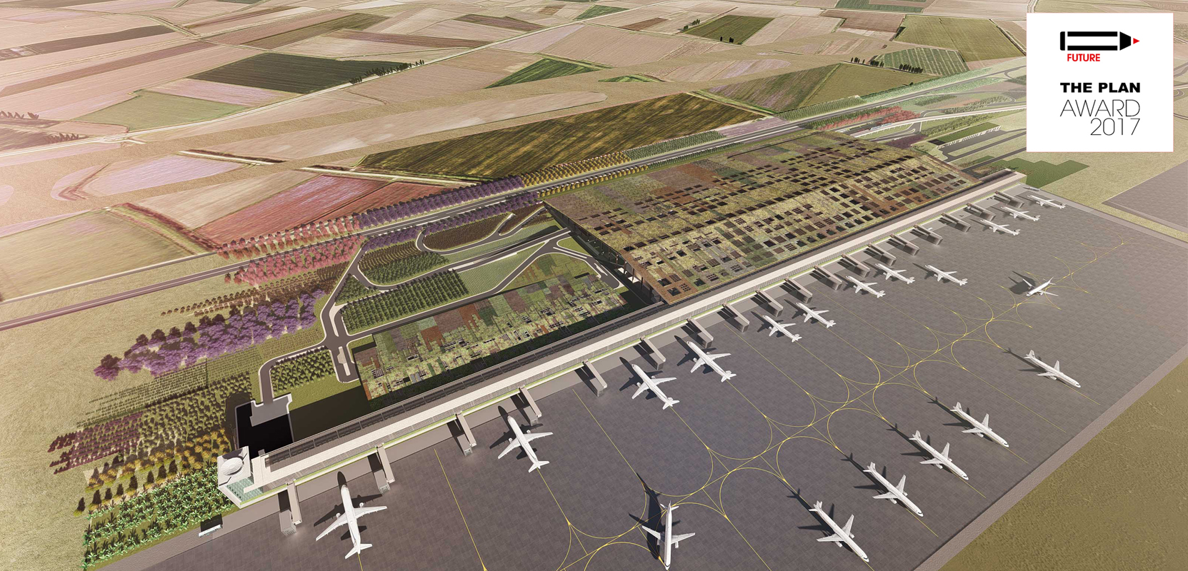 EAA – EMRE AROLAT ARCHITECTURE | Çukurova Airport Wins The Plan Award 2017