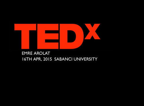 EAA – EMRE AROLAT ARCHITECTURE | Emre Arolat Tedx Talk At Sabanci University