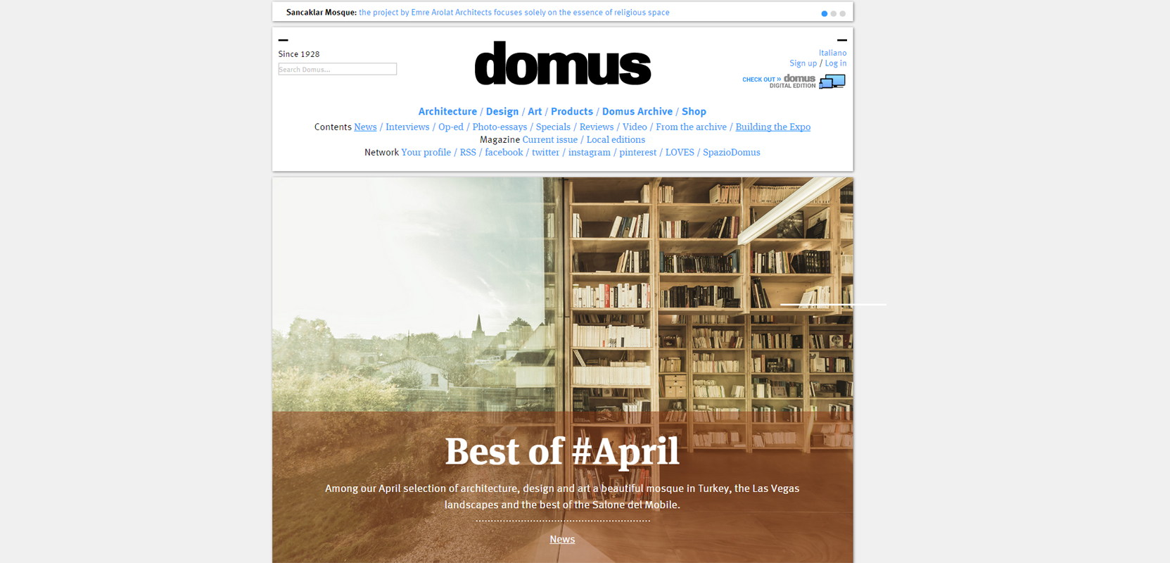 EAA – EMRE AROLAT ARCHITECTURE | Sancaklar Mosque At Domusweb Best Of #April
