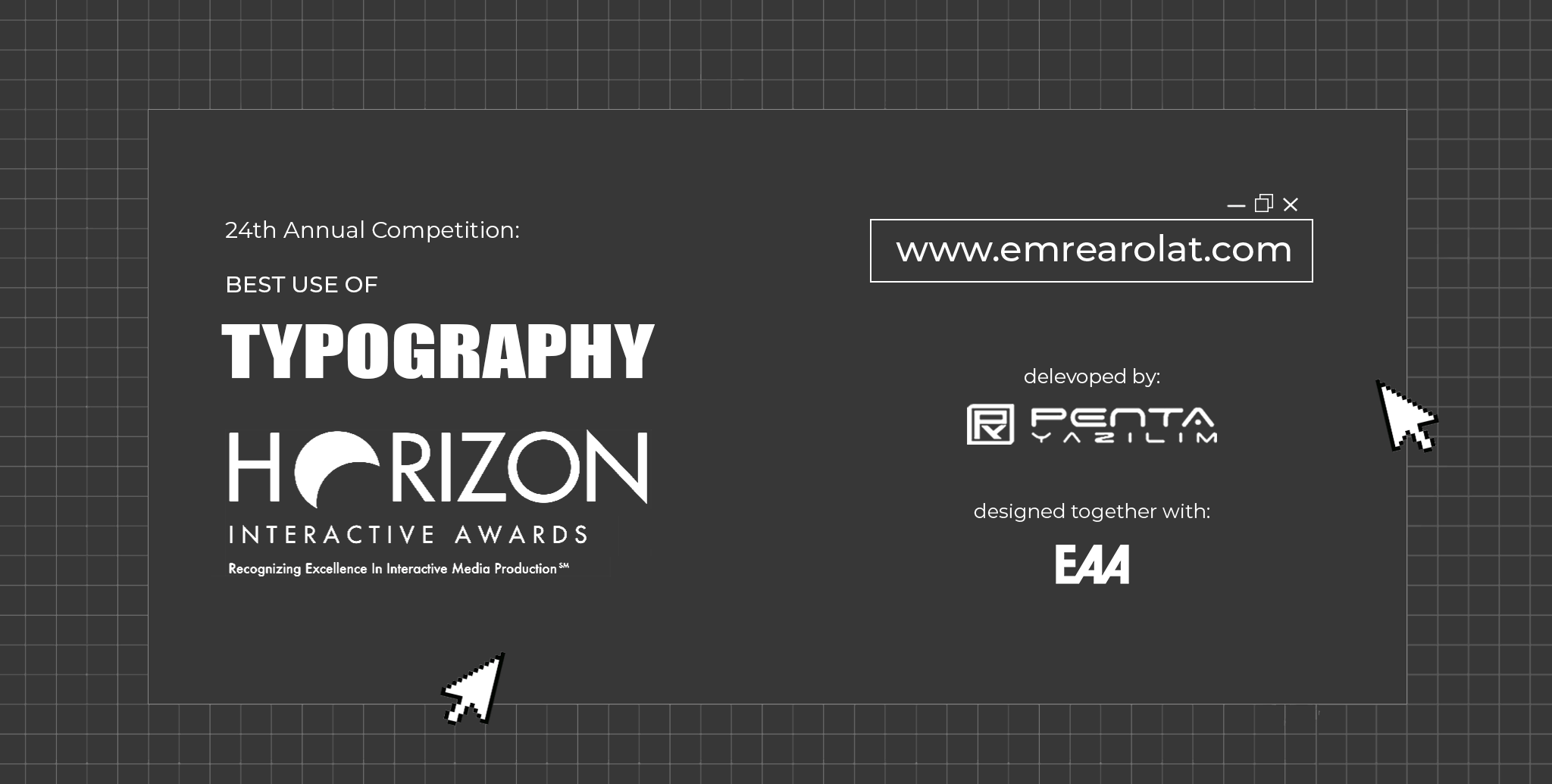 EAA – EMRE AROLAT ARCHITECTURE | www.emrearolat.com recognised at the Horizon Interactive Awards!