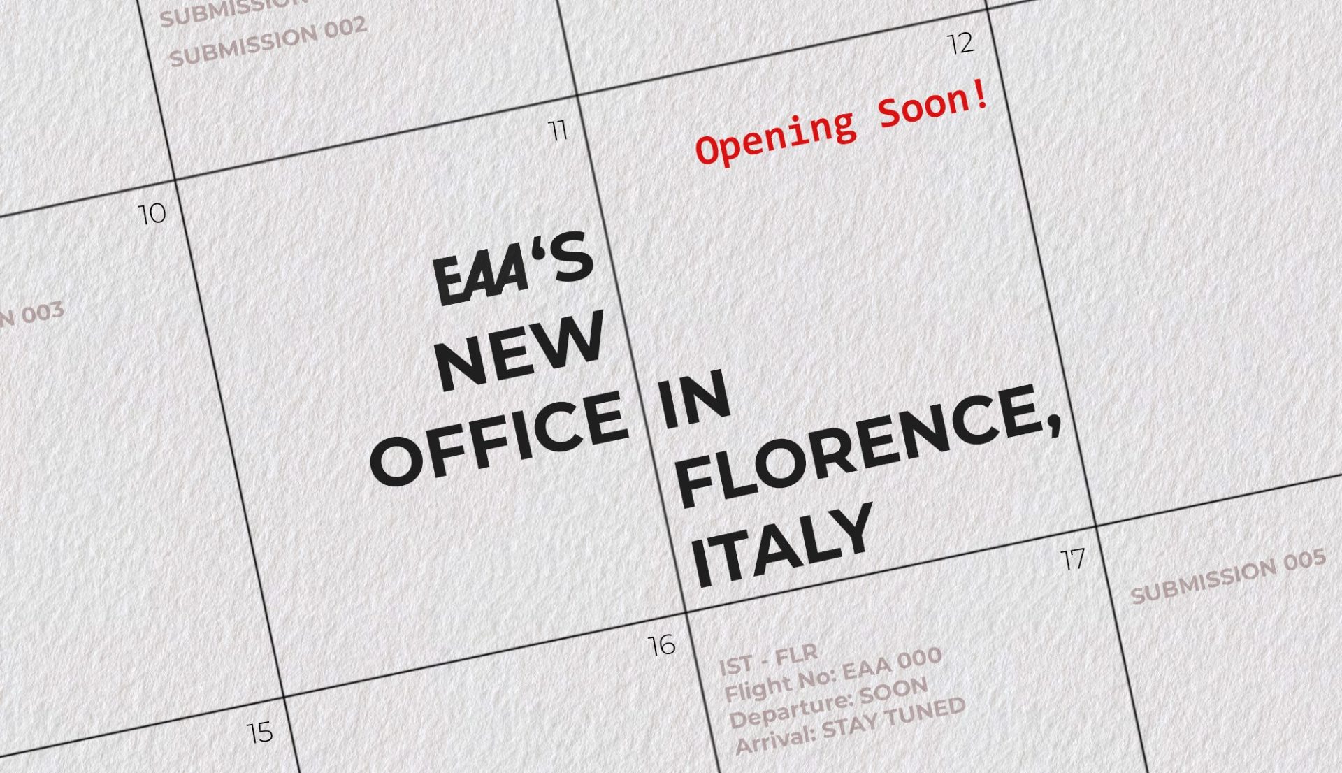 EAA – EMRE AROLAT ARCHITECTURE | EAA in Florence!